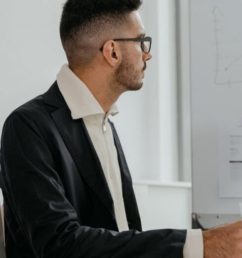 Diet Managing Hunger - Man in Black Suit Jacket Wearing Eyeglasses