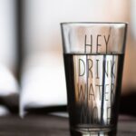 Drink Water - Clear Drinking Glass