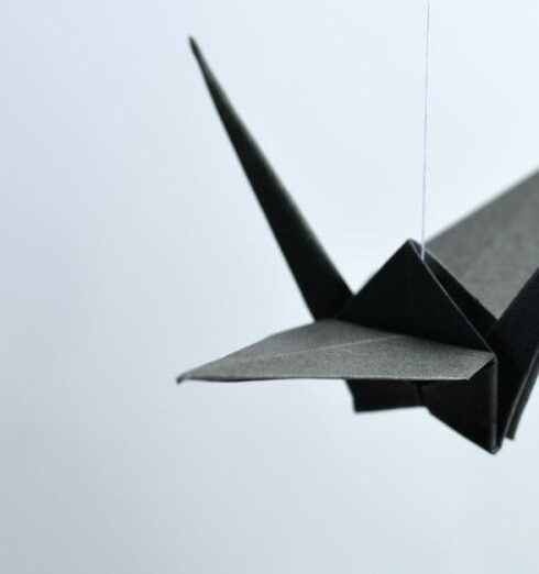 Origami - Shallow Focus Photography Of Paper Crane