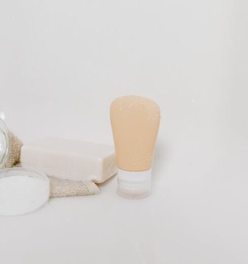 Soap - Soap and Skincare Products on a White Surface