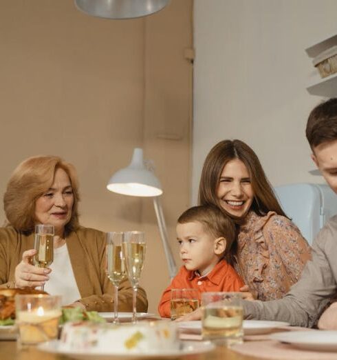 Foods - A Family Eating Together