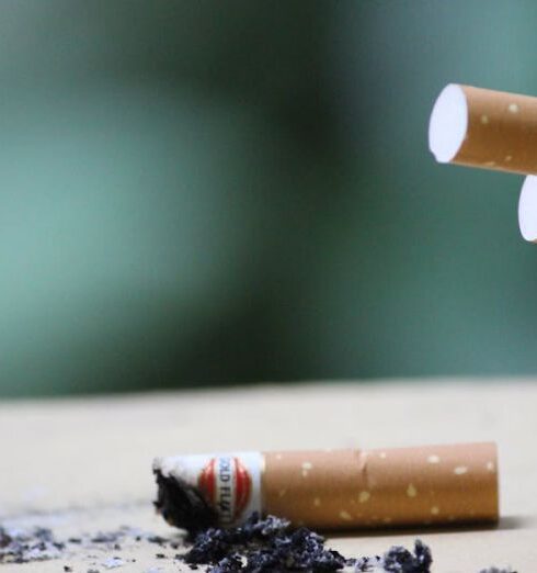 Addiction - Close-up Photo of Cigarette Ashes