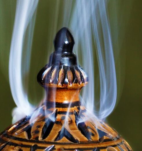 Meditation - Lamp With Smoke