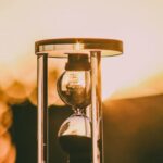 Time - Selective Focus Photography of Hour Glass