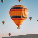 Opportunities - Hot Air Balloons Flying in Sky above Mountains