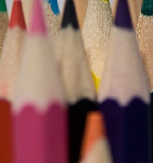 Tips - Color Pencils in Close Up Photography