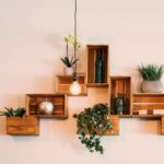 Shelves - Crates Mounted On Wall