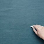 Chalkboard - Person Holding White Chalk