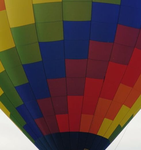 Hot Air Balloon - Multi Colored Hot Air Balloon's Grown Shot during Daytime