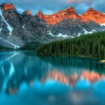 National Parks - Lake and Mountain