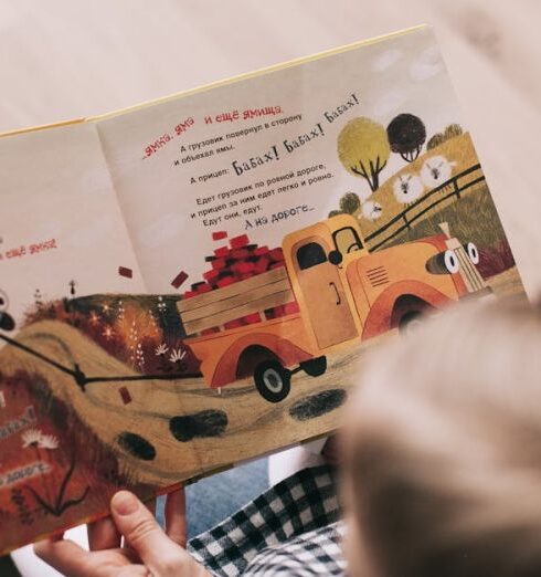 Storytelling - Woman Reading Book to Toddler