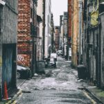 Photography - Gray and Brown Houses Beside Pathway