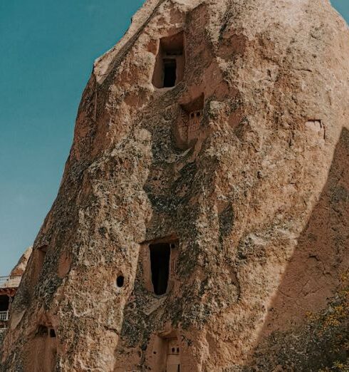 Photogenic Places - Brown Rock Formation Under the Blue Sky