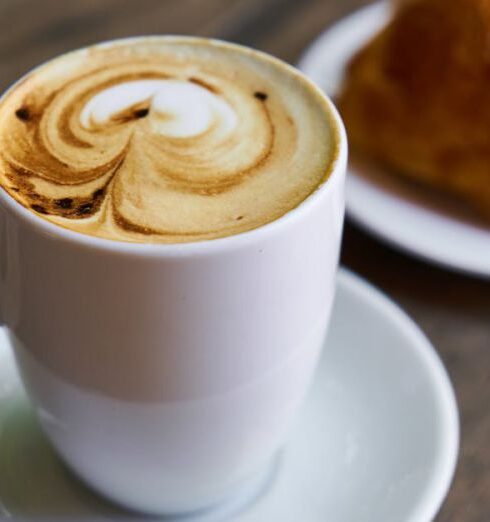 Breakfast - Cup of Coffee and Bread