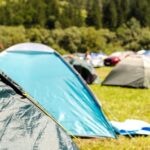 Campgrounds - Tents Surrounded by Trees