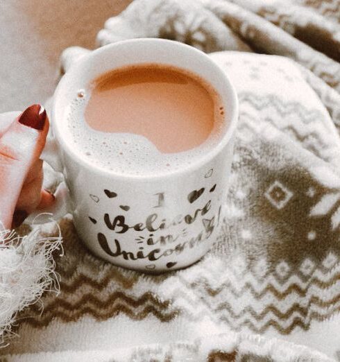 Comfort - Person Holding Coffee Filled Mug