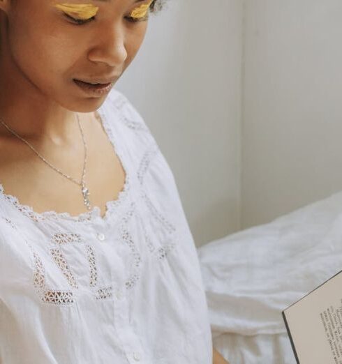 Books - Woman Sitting and Reading A Book