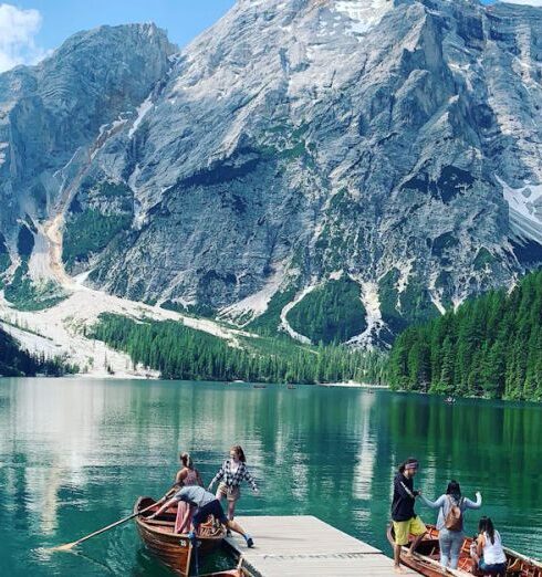 Instagrammable Spots - People Riding Boats