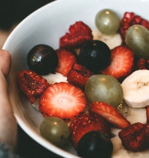 Healthy Eating - Assorted Berries on Bowl