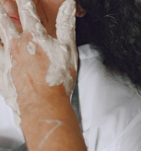 Mental Health - Man Touching a Woman's Face