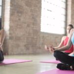 Yoga - There Women in a Yoga Session