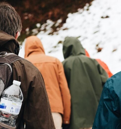 Backpackers - Group of Hikers