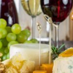 Snacks - Close-up of Wine And Fruits