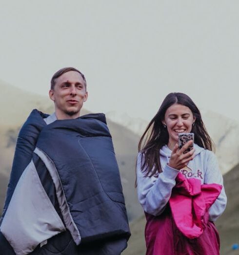 Sleeping Bags - Photo Of Man And Woman