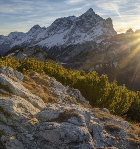 Mountains - Snow Covered Mountain during Sunrise