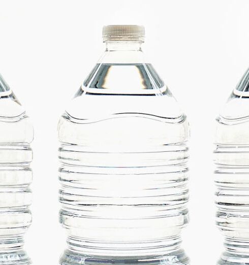 Water Bottles - Three Clear Water Bottles