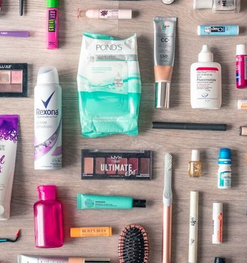 Beauty Products - Flat Lay Photography of Beauty Products