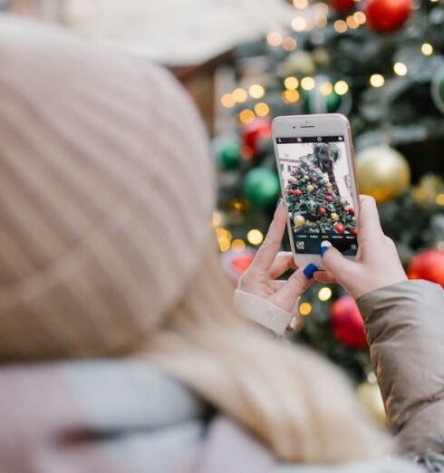 Phone - A Person Holding a Smartphone