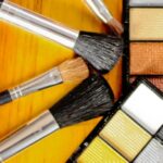 Makeup Kits - Close-up of a Makeup Kits and Brushes