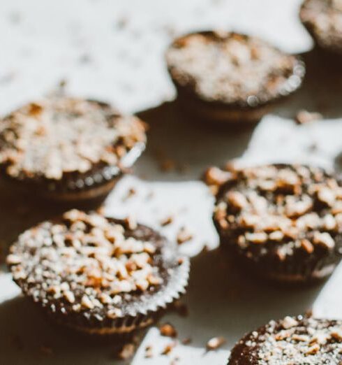 Family-Friendly - Chocolate Cupcakes with Sprinkles