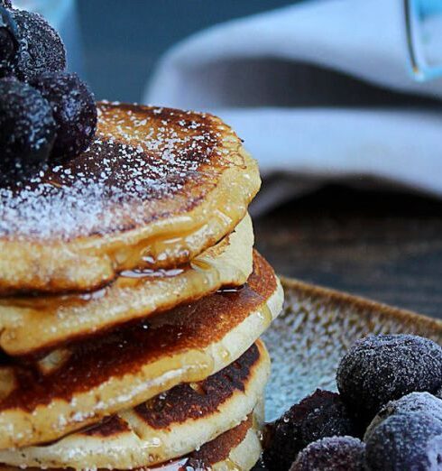 Breakfast - Close-Up Photo Of Pancake On Top Of The Table