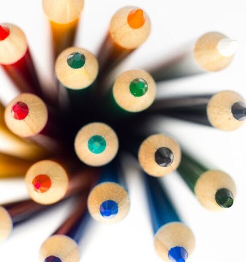 Tips - Shallow Focus Photography of Color Pencil Lot