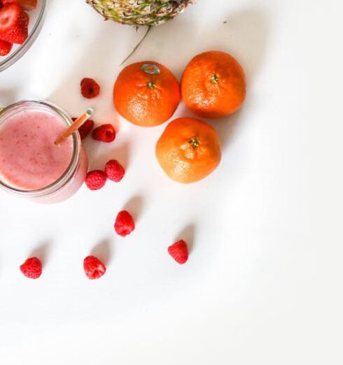 Healthy - Assorted Fruits On White Surface