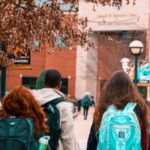 Students - People Wearing Backpacks