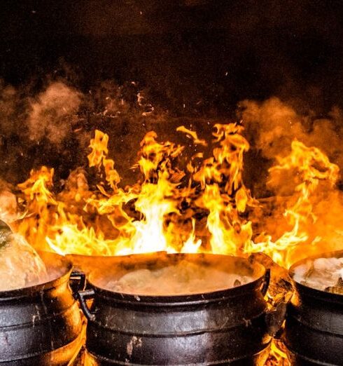 Cooking - Time Lapse Photography of Four Black Metal Cooking Wares