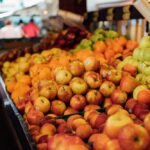 Diet - assorted fruits displaying on rack during daytime