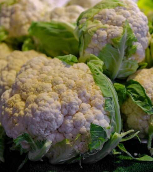 Diet - a pile of cauliflower sitting on top of a table