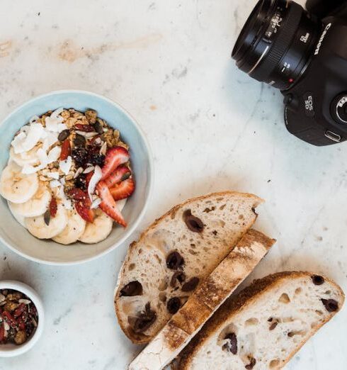 Muesli - Black Dslr Camera on White Surface