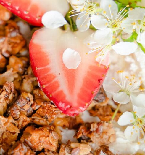 Muesli - Muesli, Cottage Cheese and Strawberry