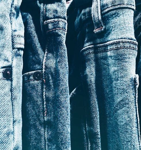 Jeans - Blue Jeans Side by Side