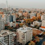 Flats - panoramic view of the city