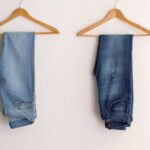 Pants - Two Hanged Blue Stonewash and Blue Jeans