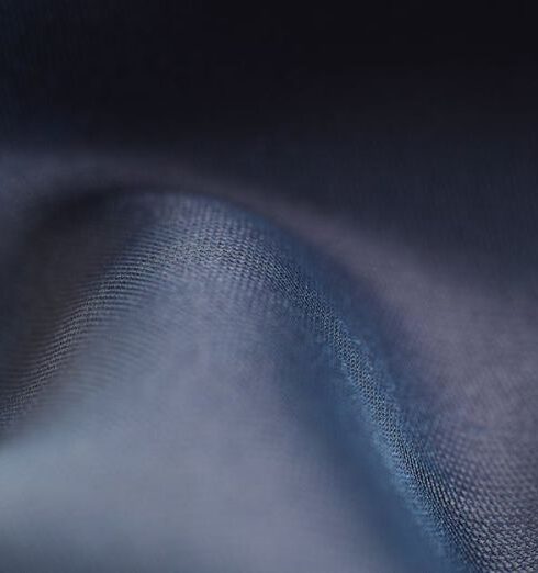 Satin - Black Textile in Focus Photography