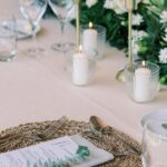 Florals - Stunning Wedding Banquet Celebration with Eucalyptus and Cream Florals