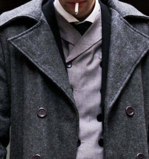 Coat - Photography of Man Wearing Gray Coat