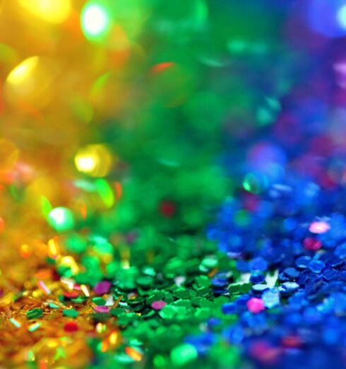 Colors - Assorted-color Sequins